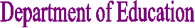 Department of Education